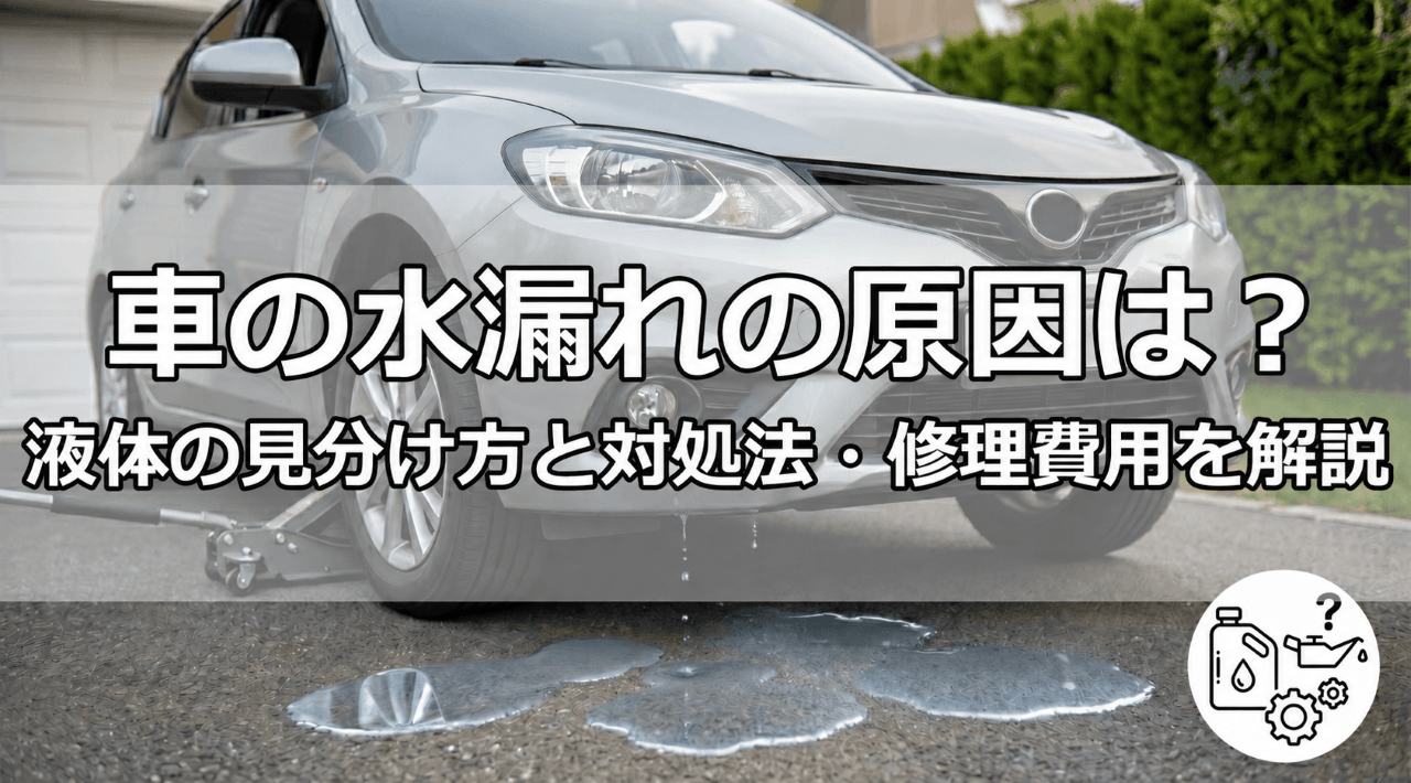 車の水漏れの原因